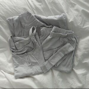 Storq 3-Piece Maternity/Postpartum Lounge Set in XS